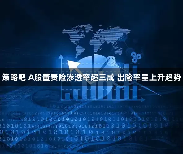 策略吧 A股董责险渗透率超三成 出险率呈上升趋势